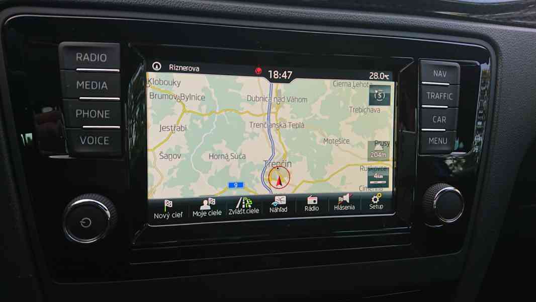 Navigace Mapy Škoda Fabia Octávia, SuperB, Kodiaq Karoq - foto 6