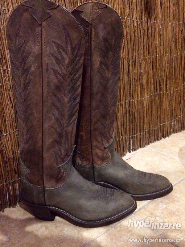 Westernové boty zn Justin USA - foto 1