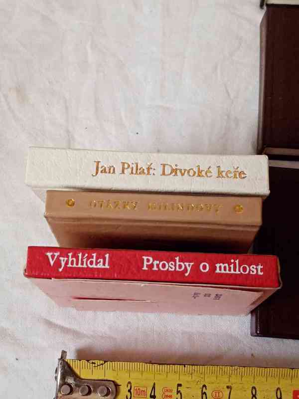 Kolekce mini knížek 12 ks - Názvy ve fotkách staré - foto 5