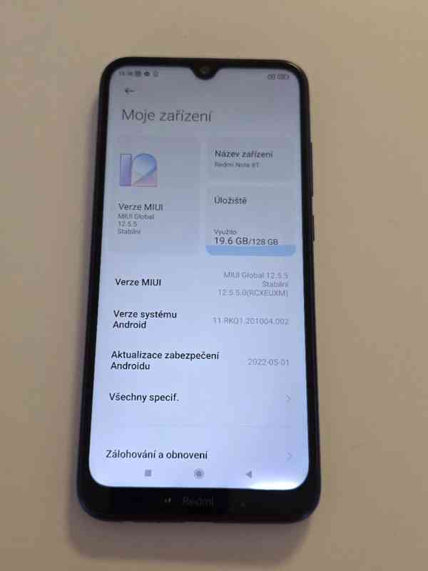 Mobilní telefon Xiaomi Redmi Note 8T 128/6GB - foto 3