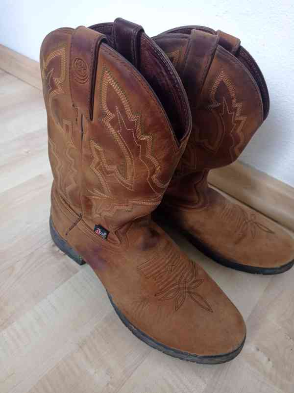 Jezdecké boty Justin, vel. 40, stélka 27 cm - foto 3