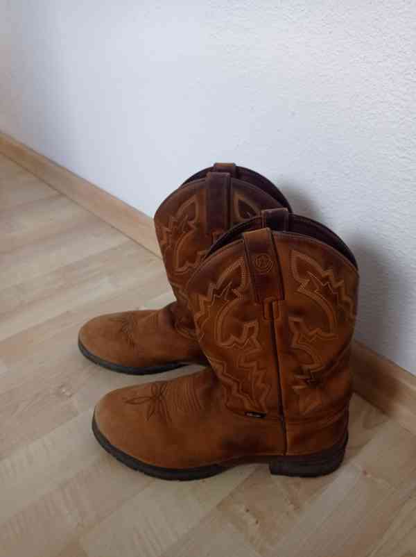 Jezdecké boty Justin, vel. 40, stélka 27 cm