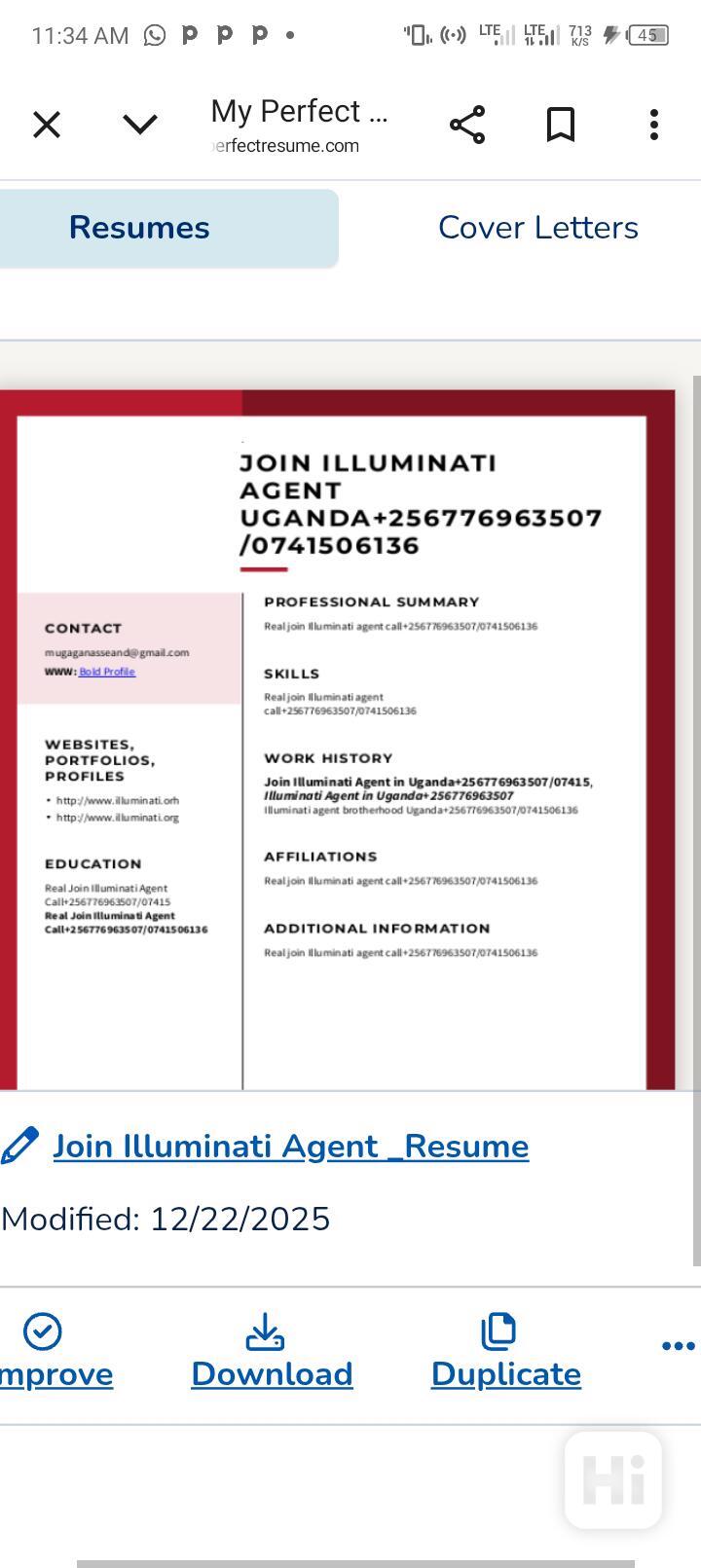 Illuminati agent in Uganda+256776963507/0741506136 - foto 1