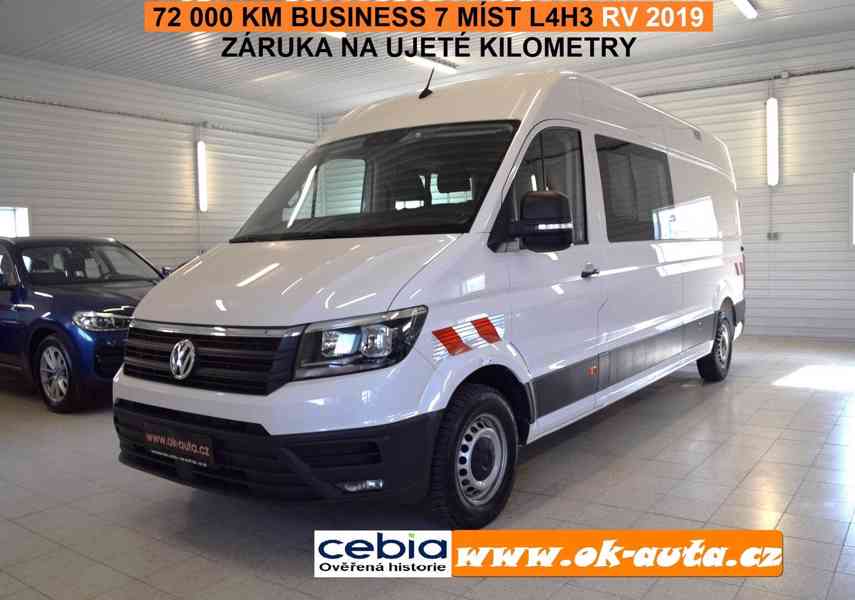 Volkswagen Crafter 2.0 TDI 7 MÍST L4H3 72 000 KM 2019-DPH - foto 1