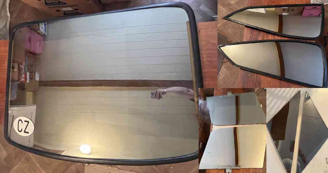 Tónované skla ŠKODA RAPID 130-136 sada. - foto 1