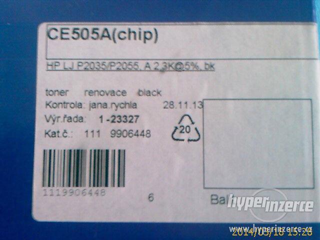 PRODÁM novou nepoužitou tonerovou kazetu HP - CE505A - foto 2