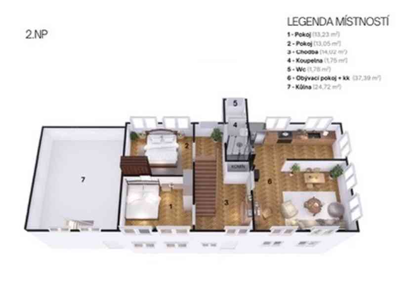 Prodej- chalupa Jetřichovice-Rynartice, se zahradou 3.110 m2 - foto 34