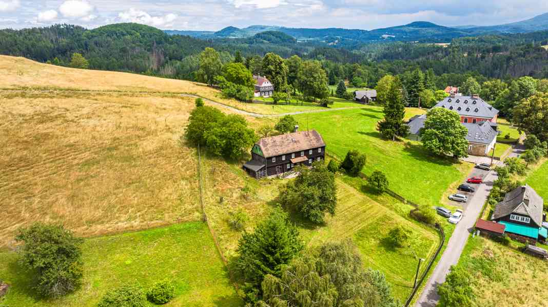 Prodej- chalupa Jetřichovice-Rynartice, se zahradou 3.110 m2 - foto 4