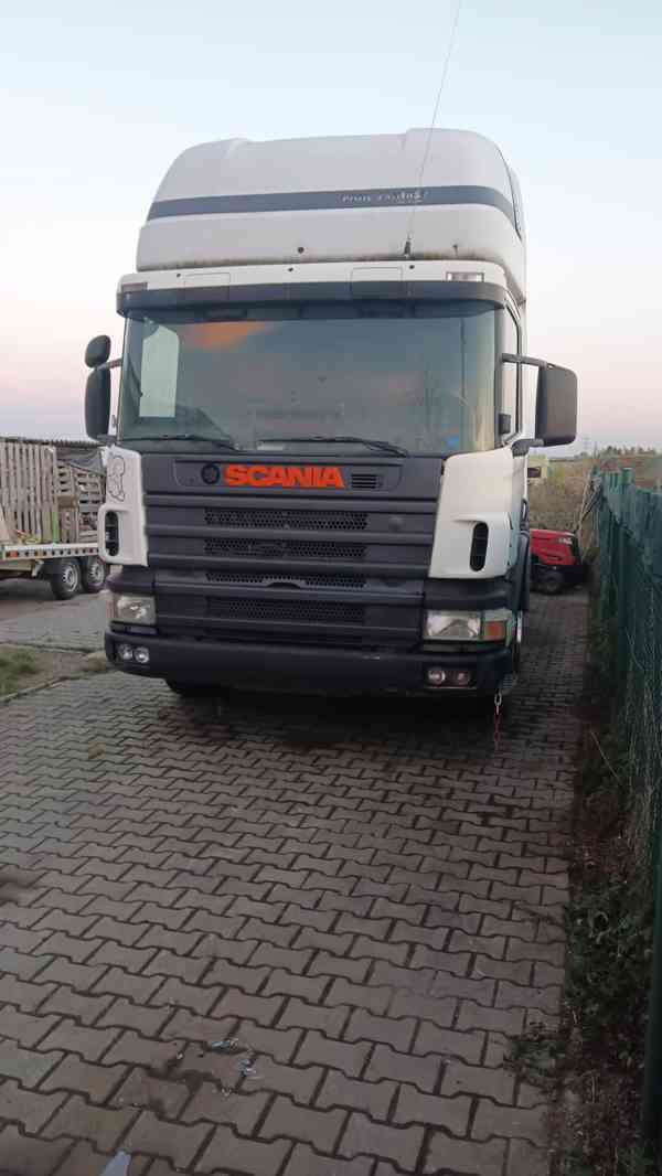 SCANIA 420 V8 - HÁKOVÝ NOSIČ KONTEJNERŮ - foto 5