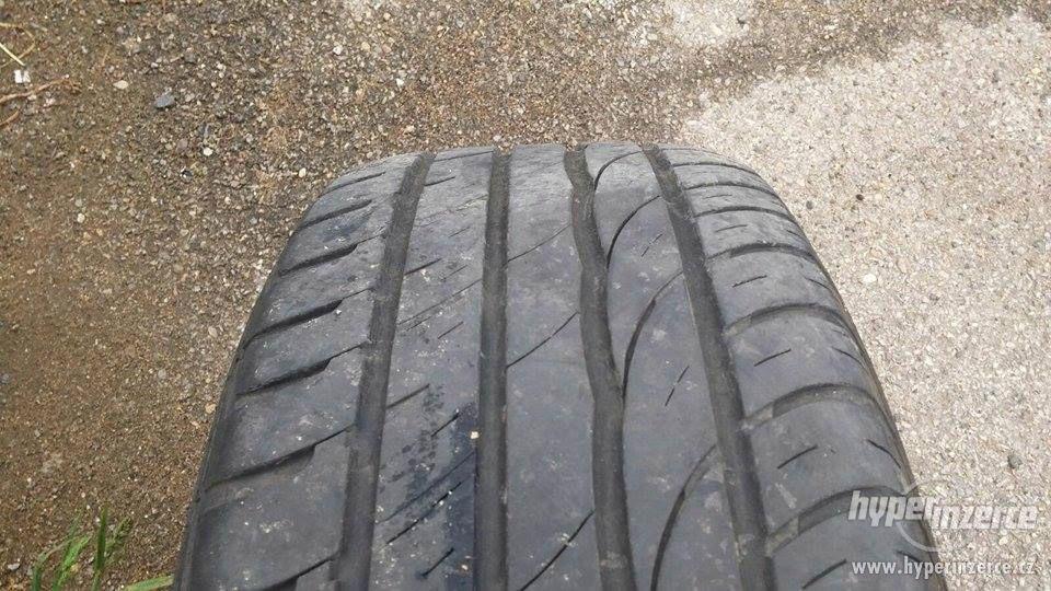 Alu disky 6.5 J X 16 H2 ET 50 a letní pneu 215/55/R16 - foto 2