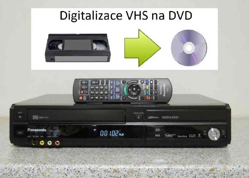 ⚠️ VHS-HDD-DVD rekordér Panasonic DMR EX99 - foto 1