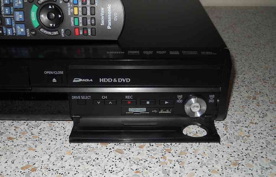 ⚠️ VHS-HDD-DVD rekordér Panasonic DMR EX99 - foto 4