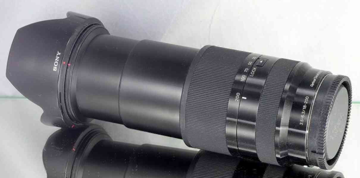 Sony E 18-200mm 3.5-6.3 OSS *APS-C Zoom E mount - foto 8