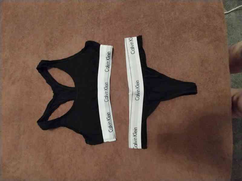 Calvin Klein set dámský černý, vel. M - foto 2