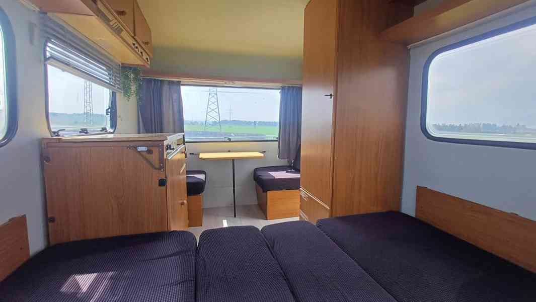 Levný karavan Adria -funkční, suchý, pro 2/3 osoby / 100km/h - foto 7