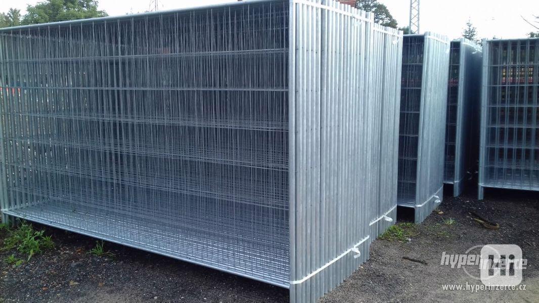 Mobilní oplocení - Stavební ploty 3,5m x 2,0 m