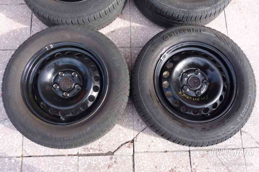Škoda OCTAVIA2 5x112 6J ET47 195/65/15 LETNÍ 80% POKLICE - foto 3