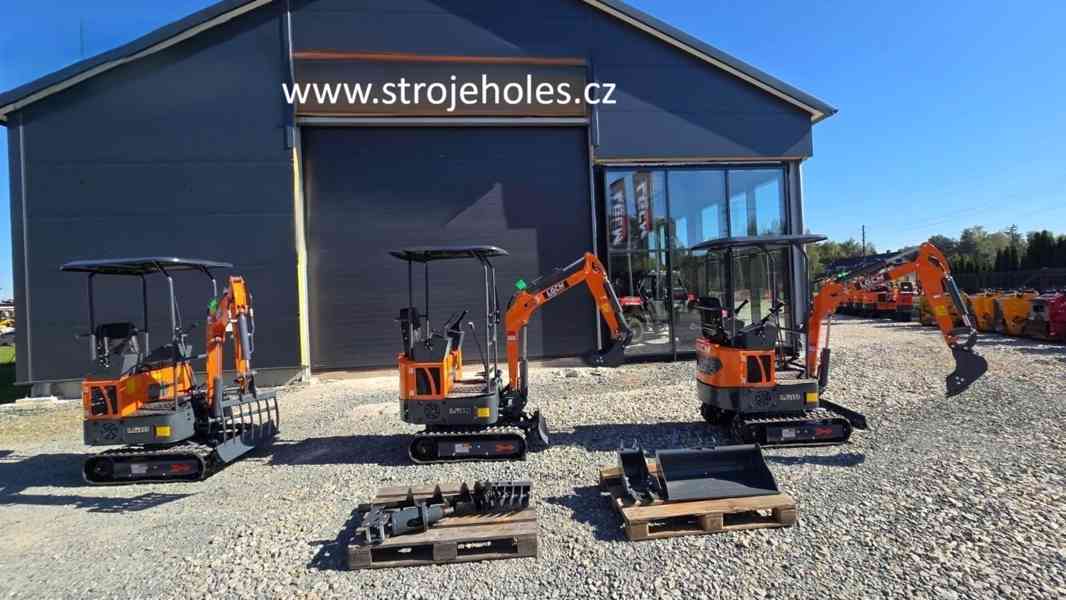 Minibagr 1t LGCM LG10 + 3 lžíce 20/40/80 cm Opava - foto 1