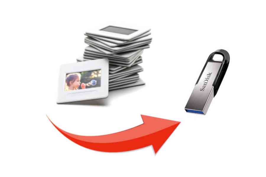 Skenování diapozitivů na USB Flash Disk - foto 1