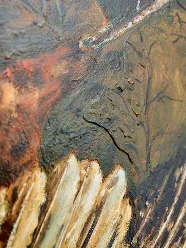 Lovecké zátiší. Olej. D. Huyvetter - foto 10