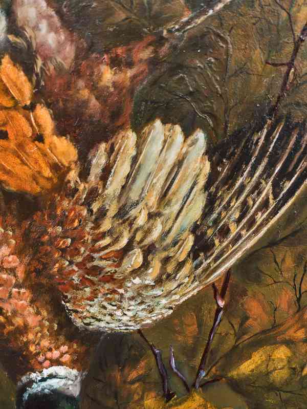 Lovecké zátiší. Olej. D. Huyvetter - foto 7