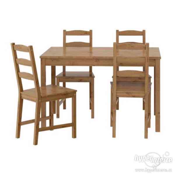 Jídelní stůl a 4 židle  - foto 1