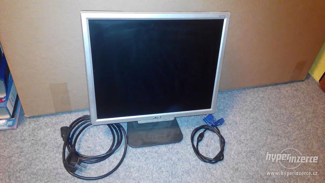 Monitor 17" Acer AL1716 + kabely - foto 1