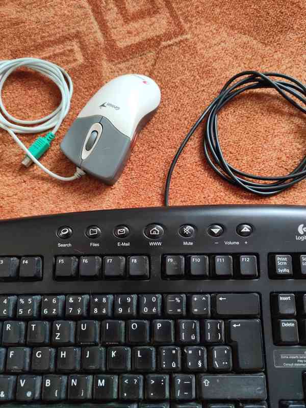 Klávesnice Logitech Y-ST39 + myš - PS/2 - foto 2