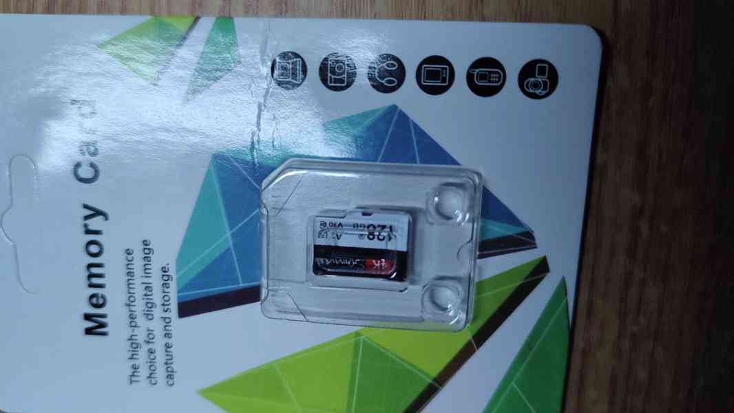 MicroSD card SanDisc 128 GB, 4K - nová - foto 2