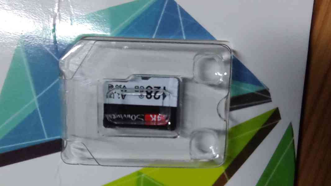 MicroSD card SanDisc 128 GB, 4K - nová - foto 3