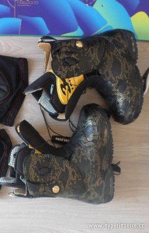Prodám boty na snowboard značky Burton, helmu ..... - foto 3