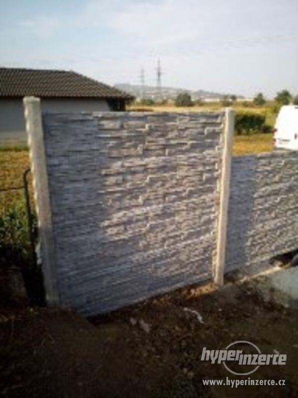 ploty z betonu s možnosti montáže - foto 7