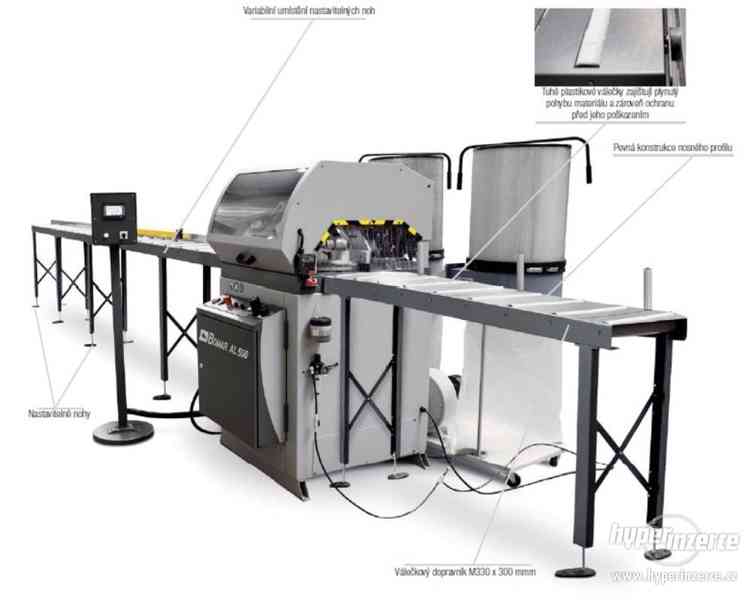 NOVÁ - BOMAR kotoučová pila na hliník AL 500 SEMI-AUTOMATIC - foto 3