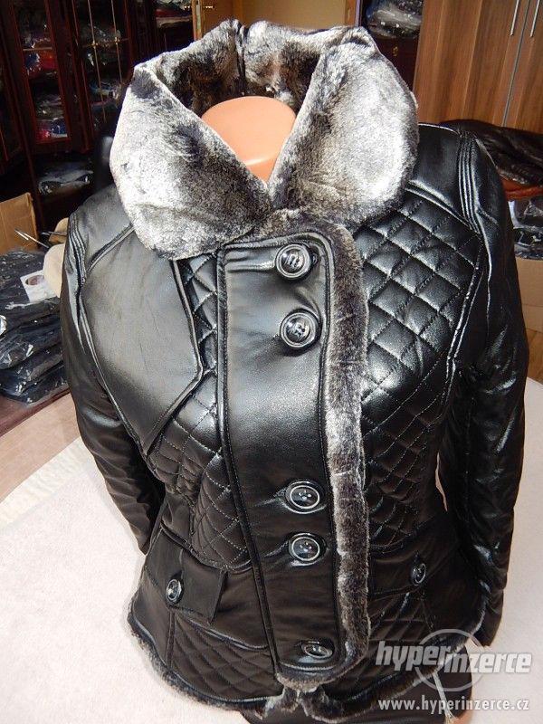 Nová dámská zimní bunda s kožešinovým lemováním - foto 1