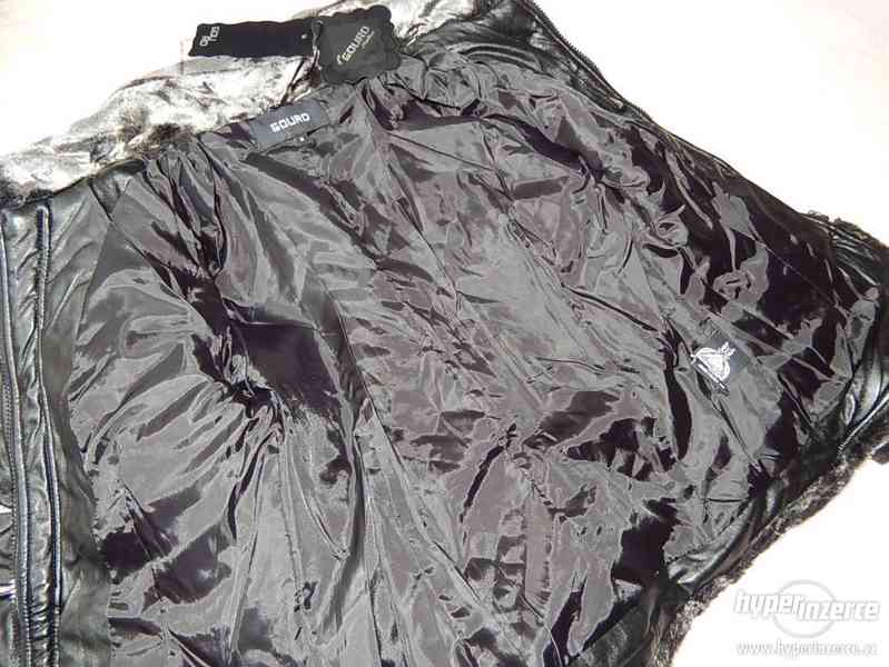 Nová dámská zimní bunda s kožešinovým lemováním - foto 3