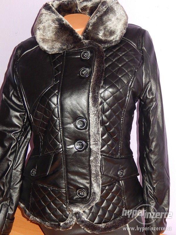 Nová dámská zimní bunda s kožešinovým lemováním - foto 4