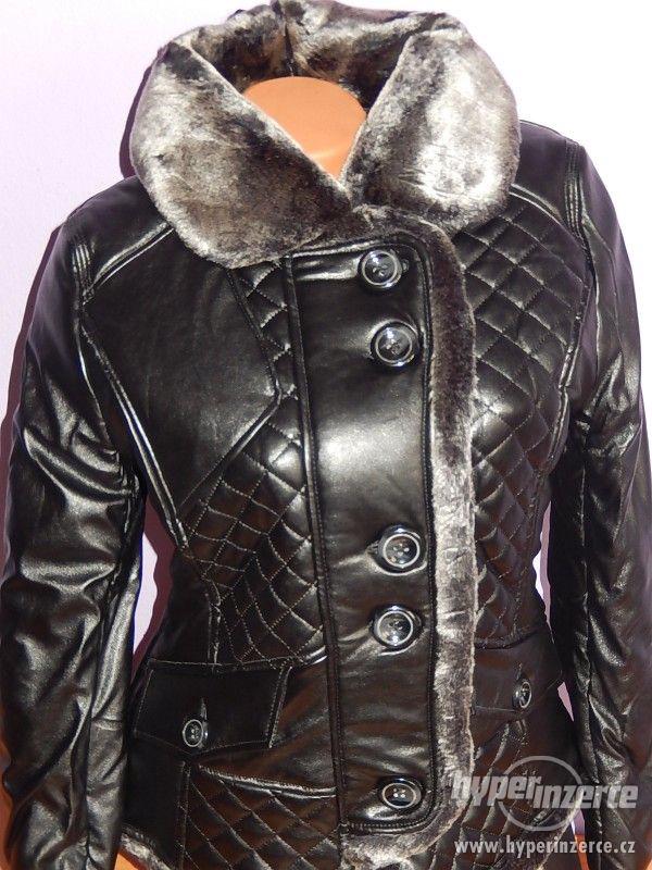 Nová dámská zimní bunda s kožešinovým lemováním - foto 5