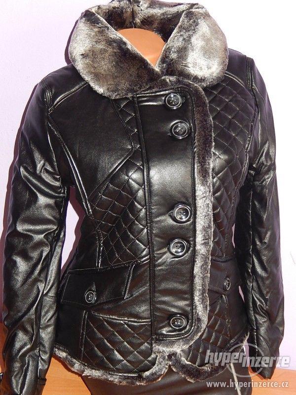 Nová dámská zimní bunda s kožešinovým lemováním - foto 6