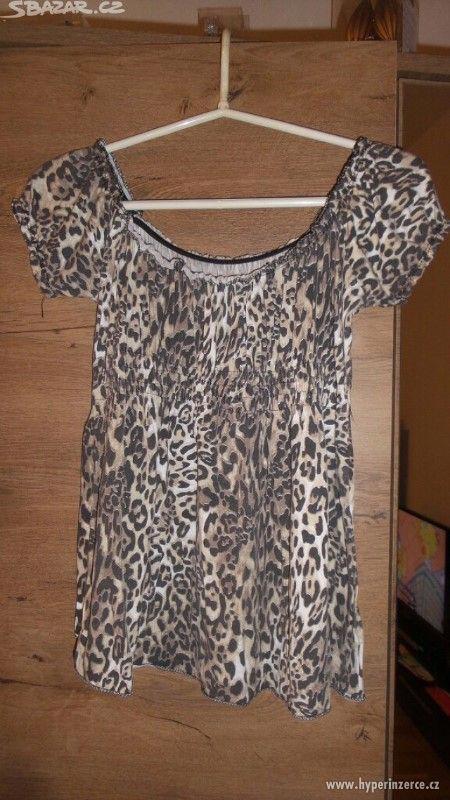 Dámské tygrované tričko - foto 1