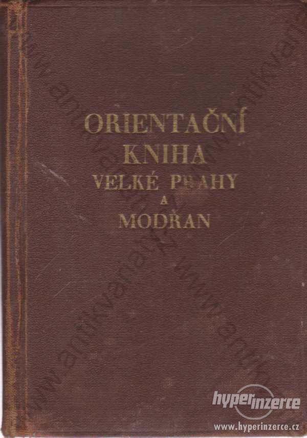 Orientační kniha Velké Prahy a Modřan 1948 - foto 1