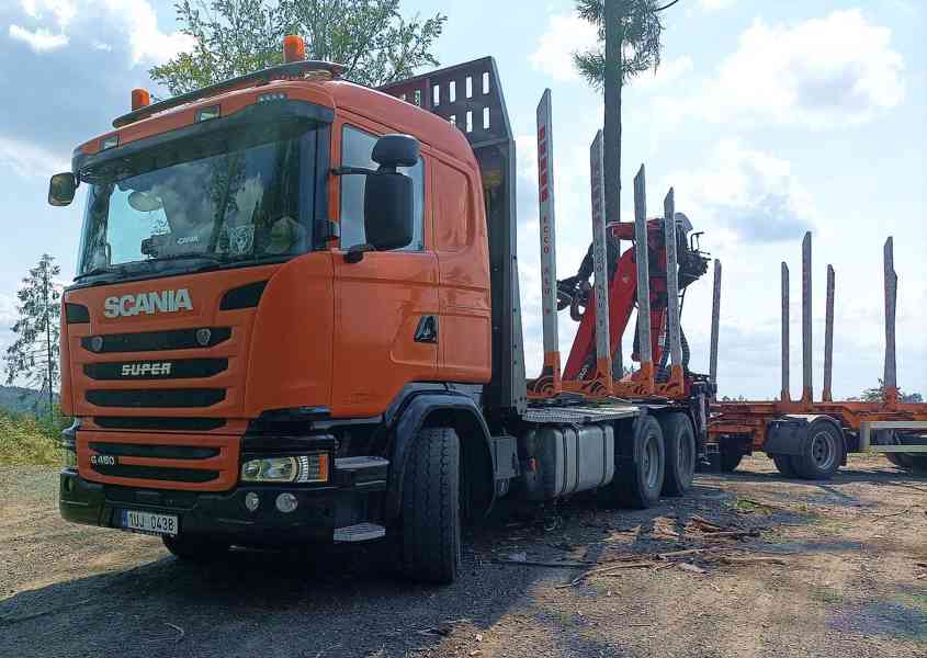 Lesák souprava SCANIA 6x4 EPSILON + DOLL přívěs na dřevo - foto 7