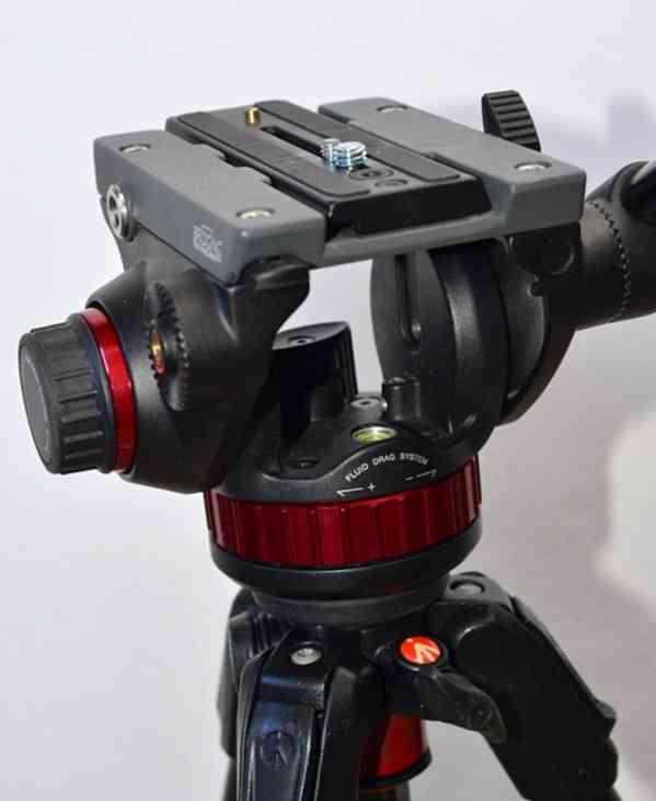 MANFROTTO MVH502AH**Fluid Video Head*Nosnost: 7kg - foto 4