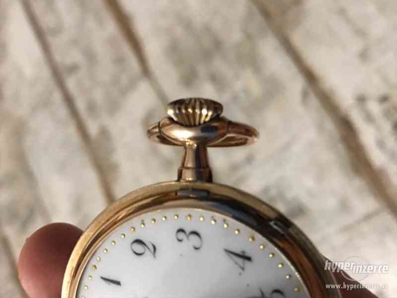 Zlaté kapesní hodinky - foto 4