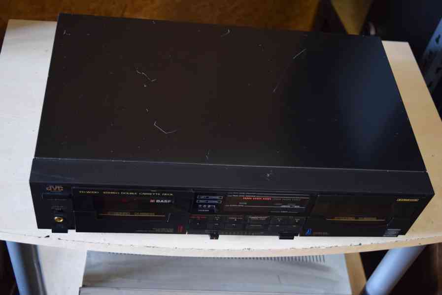 JVC TD-W330 LEVNÝ STEREO TAPE DECK !! - foto 5