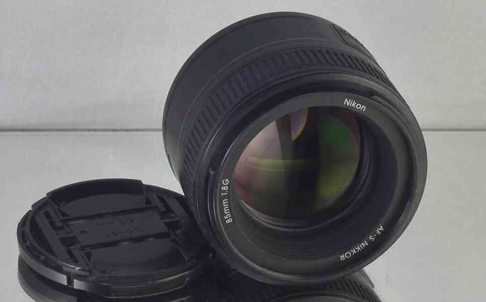 Nikon AF-S 85mm f/1.8 G **FX. Pevný Portrétový*UV - foto 3