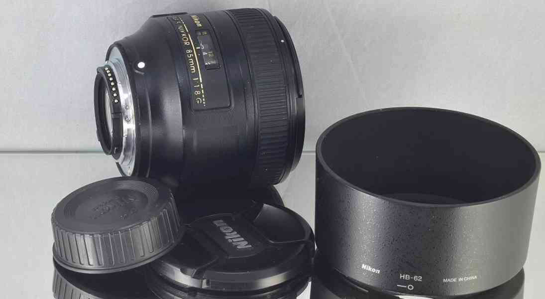 Nikon AF-S 85mm f/1.8 G **FX. Pevný Portrétový*UV - foto 1