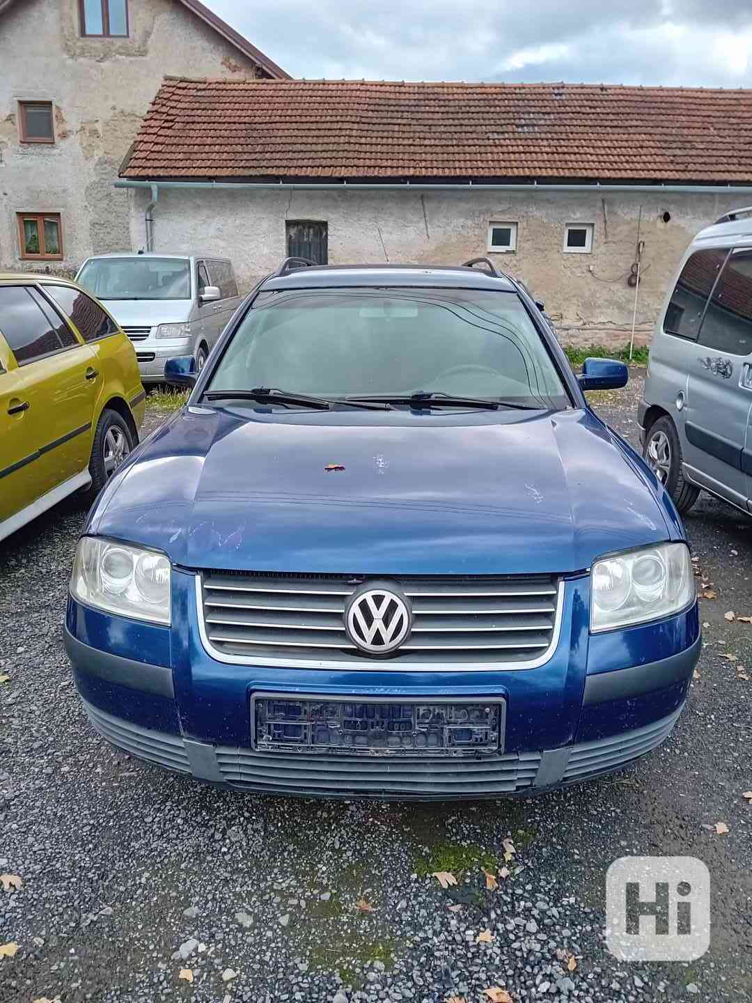 Prodám díly z VW PASSAT 1,9 96kW,2001,motor AWX - foto 1