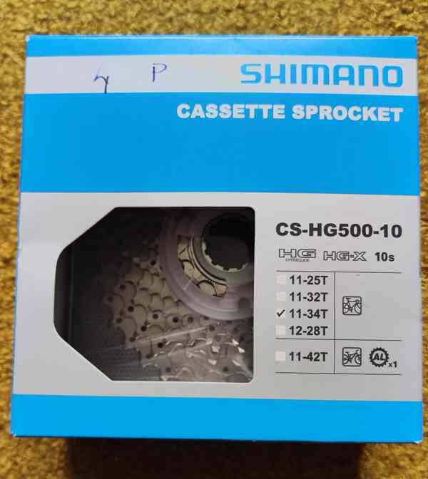  Kazeta SHIMANO CS-HG500-10