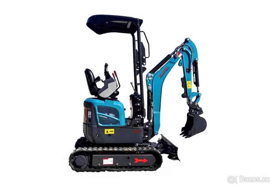 bagr, minibagr, motor Kubota Schmidt AR 120 - foto 1