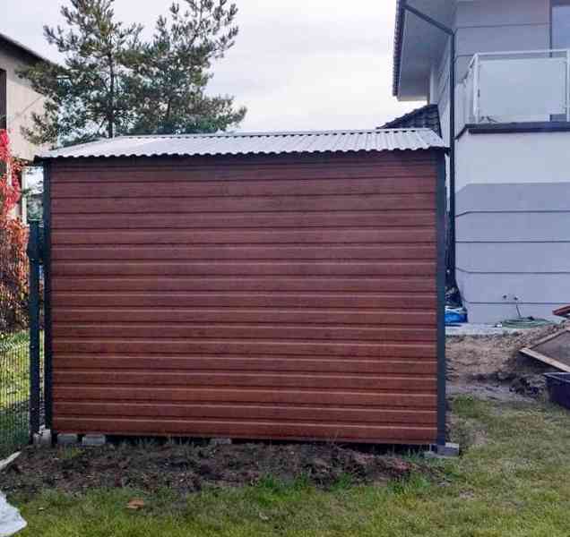 Zahradní domek 5mx3m, sedlová střecha - dveře - okno TS518 - foto 5